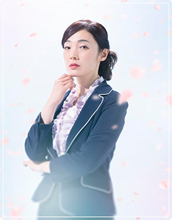 落合由里子役 那珂村たかこ